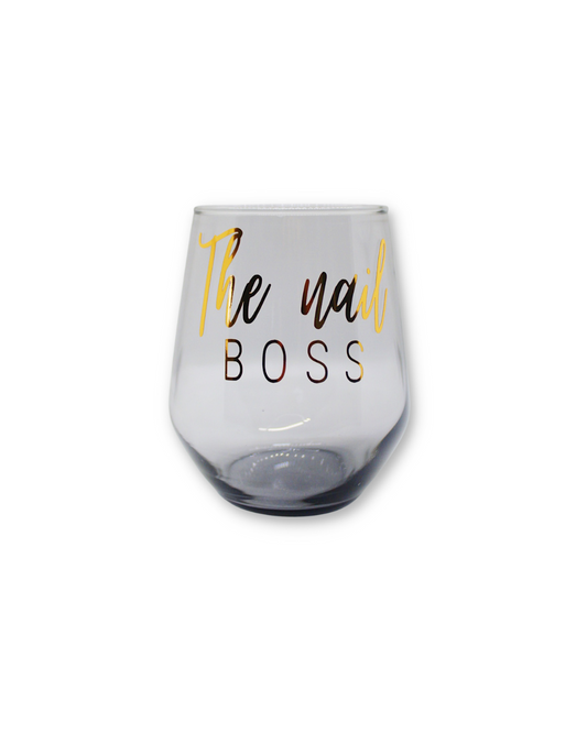 VASO DE CRISTAL - THE NAIL BOSS